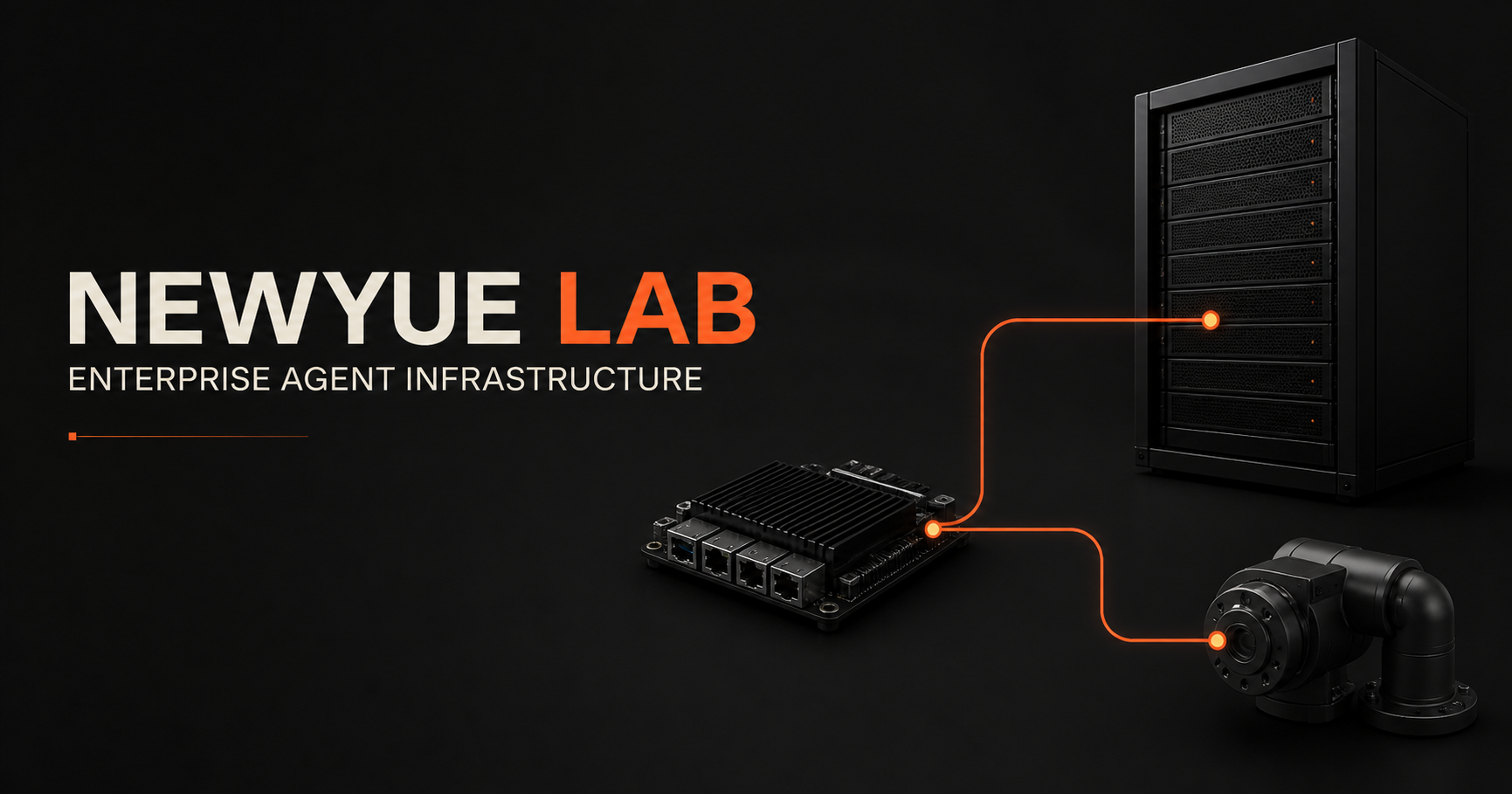 Private server, edge runtime and physical device architecture